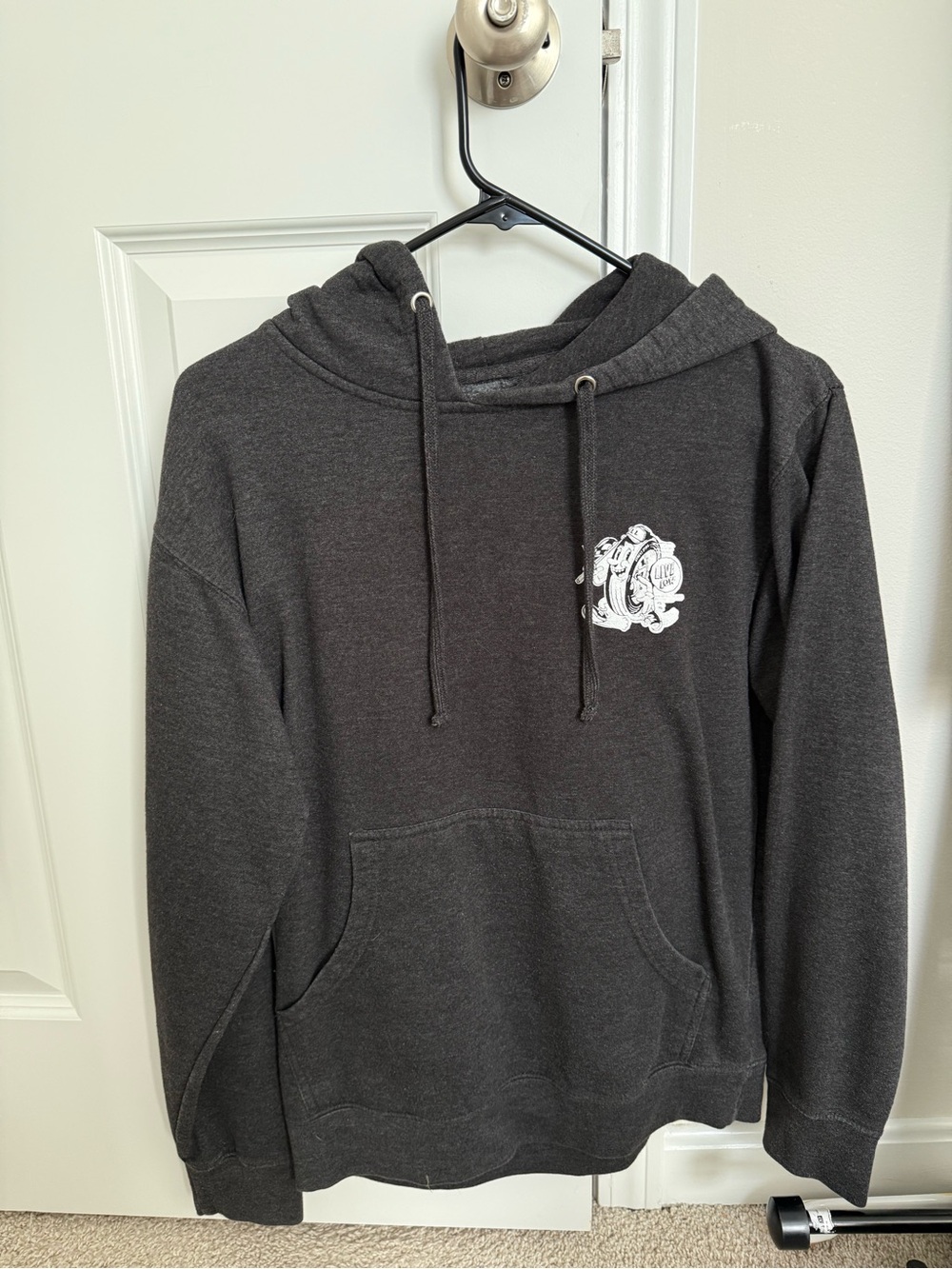 Lowered Lifestyle Men's Dark Gray Hoodie